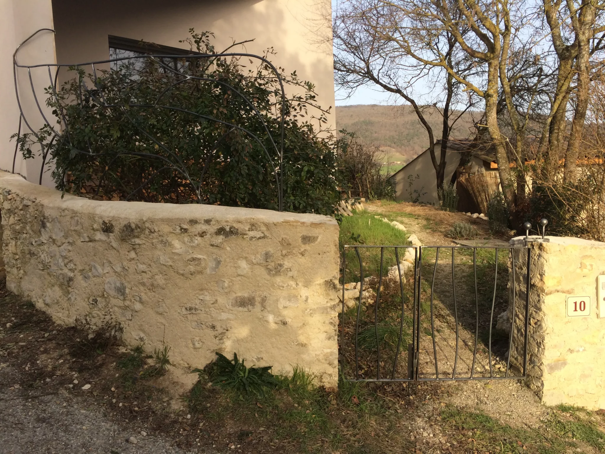 portillon fer forgé