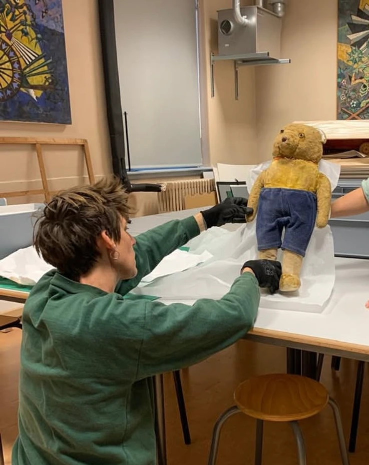 Socle pour l’Exposition temporaire « La guerre en jeu »